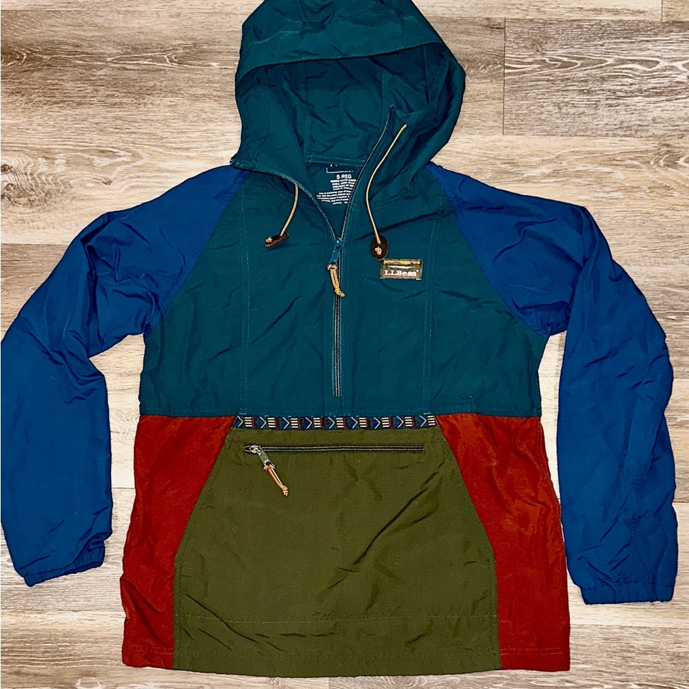 L.L. Bean Teal Hooded Jacket